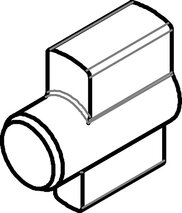 Accouplement demi-cylindre KABA Modular