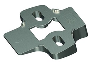 Adaptateur d'angle pour plaques de montage cruciforme HETTICH