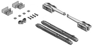 Jeu d’accessoires vantail de porte VITRIS Aquant 40