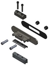 Kit di montaggio ASTEC il. 10 per ante in legno / in vetro