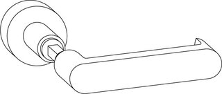 Garniture de poignées de porte DORMA GLAS pour portes en verre