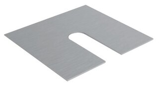 Gâche de distance pour profil de garde-corps tout verre cp-1404 PAULI+SOHN