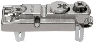 Linearmontageplatten BLUM CLIP Eckmontage
