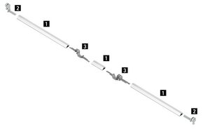 Adattatore applicabile sui 2 lati tipo A/B per push-to-open multi sincronizzazione