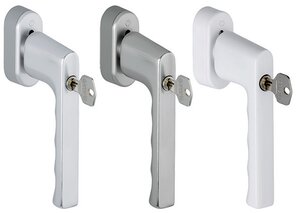 Maniglia per finestra con chiusura HOPPE SecuForte® 0700S/UD9020 Amburgo