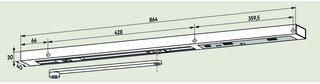 Guide di scorrimento con braccio DORMA G-EMR design Contur