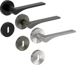 Türdrücker-Garnitur GRIFFWERK Leaf Light Professional