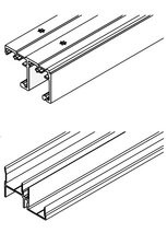 Schienen-Set HAWA Combino 65 H MS ol