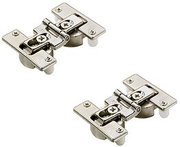 Mittelscharnierset mit einstellbarem Fugenmass und Drehpunkt HETTICH