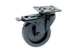Rotelle girevoli per apparecchiature con freno OK-LINE
