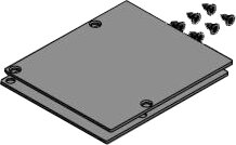 Terminali per uso orizzontale dei profili distanziatori VITRIS PORTAVANT G 120