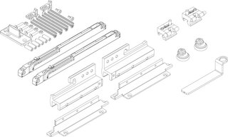 Zubehör-Set VITRIS Portavant M50/M80 WOOD