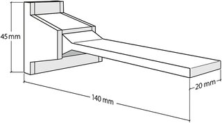 Support mural HAMOTEC Tec-Line