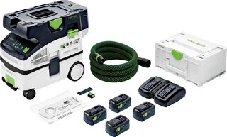 Aspirateur à accu FESTOOL CLEANTEC CTMC MIDI I-Plus