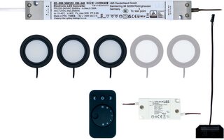 Jeu complet lampe encastrable LED Chip 58 12 V Emotion