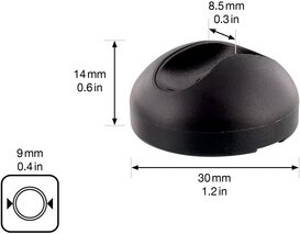 Protezioni per gambe di mobili WAGNER QuickClick per i piedi di mobili e tavoli Hairpin