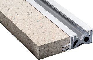 Profil de fermeture HEBGO 973 pour seuil thermique 173