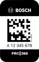 BOSCH PRO ID LABEL