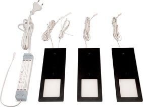 Jeu lampes LED en applique LED L&S Planar L 24 V