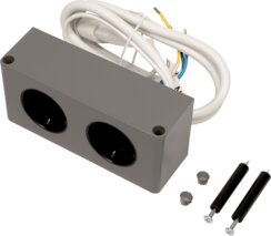 Doppel-Steckdosen DE 230 V