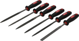 Kit di lime per chiavi OK-LINE, 6 pezzi