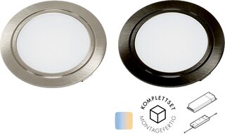 Kit complet lampe encastrable LEDselect Spot 250 / 12 V, MultiWhite