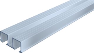 Doppellaufschiene OPK Speedboat, Holz