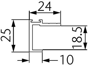 Profilé 18 mm OPK Ocean 1