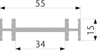 Binario di montaggio OPK Spaceship Pocket