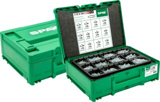Coffrets de montage T-Loc Systainer SPAX