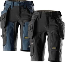 Short stretch femme avec poches holster SNICKERS AllroundWork 6117