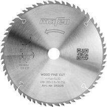 Lama per seghe circolari MAFELL KSB-WF 280 GT Wood Fine Cut