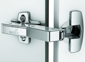 Cerniera ad angolo 45° HETTICH Sensys 8639 W45, battuta con sormonto esterne (B -2 mm)