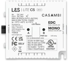 Modulo di controllo a 1 canale L&S Mec Driver 24 V radio/Casambi