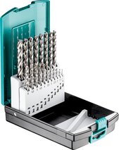 Kit di punte elicoidali HSS-G 3-CUT TECHNOCRAFT