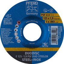 Disque combi PFERD PSF DUODISC STEELOX