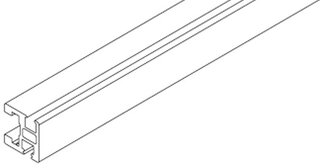 Profil de cadre pour verre HAWA