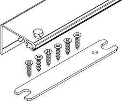 Profilo di collegamento Connector larghezza 55 mm, HAWA-Concepta