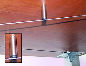 Ammortizzatore per tendicavo a croce