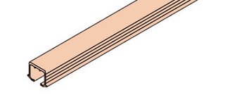 Einfachlaufschiene HAWA Clipo 26/36, zum Kleben