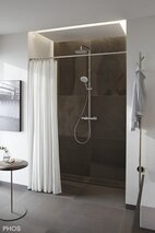 Asta per tenda per doccia ø 20 mm PHOS