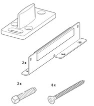 Kit integrativo per porte in legno