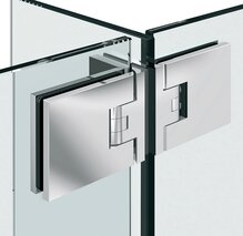 Cerniera per porte doccia a vento bilaterale PAULI+SOHN FLAMEA+