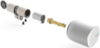 Adattatore cilindrico KABA Modular per serratura Smart Home TEDEE