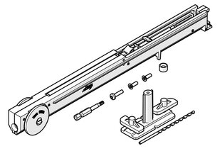 Dämpfeinzug HAWA SoftMove 120