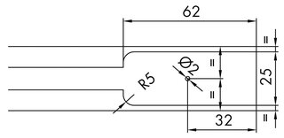 Cache pour ouverture de montage