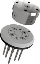 Pieds de poteau SIHGA Pfalu Aquastop AS