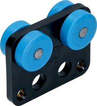 Chariot de traction HELM 132 K pour système de rideaux