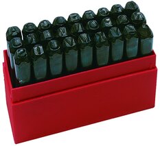 Schlagbuchstaben-Satz