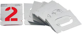 Kit di sagome per cifre